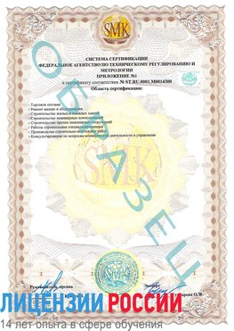 Образец сертификата соответствия (приложение) Орда Сертификат OHSAS 18001